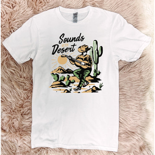 Sounds of the Desert - Graphic Top-110 GRAPHIC TEE-Adelyn Elaine's-Adelyn Elaine's Boutique, Women's Clothing Boutique in Gilmer, TX