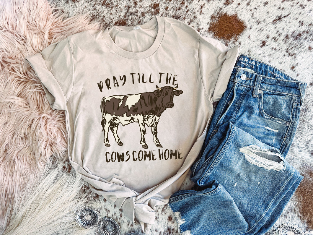 Till the Cows Come Home - Graphic Top-110 GRAPHIC TEE-Adelyn Elaine's-Adelyn Elaine's Boutique, Women's Clothing Boutique in Gilmer, TX