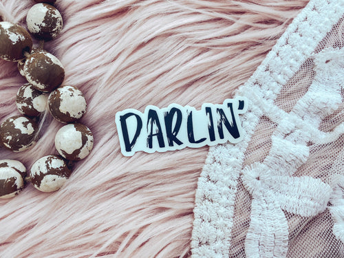 DARLIN' - Sticker-402 MISC GIFTS-Adelyn Elaine's-Adelyn Elaine's Boutique, Women's Clothing Boutique in Gilmer, TX