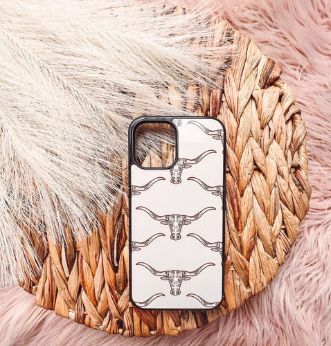 Longhorn - iPhone Case-402 MISC GIFTS-Adelyn Elaine's-Adelyn Elaine's Boutique, Women's Clothing Boutique in Gilmer, TX